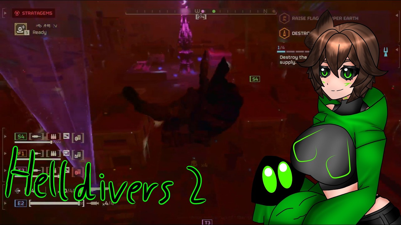 FIGHTING ALIENS IN HELLDIVERS 2