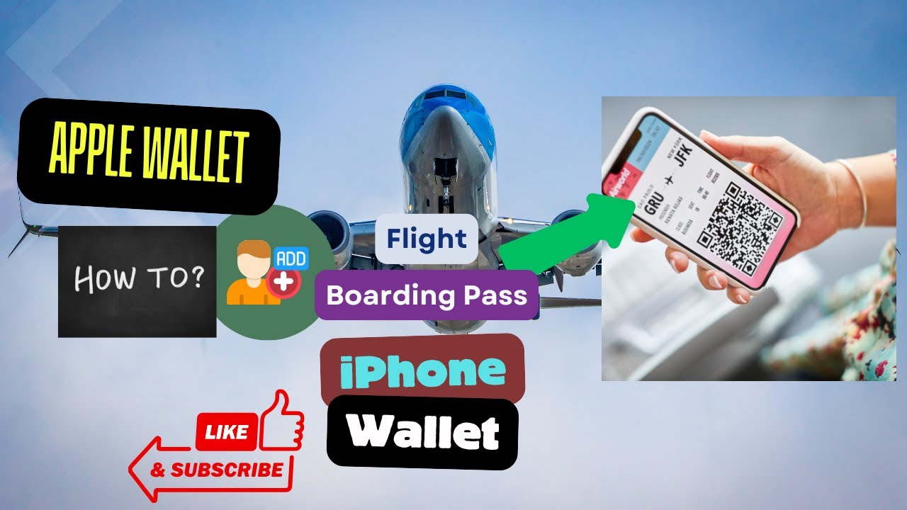 How to add a flight boarding pass to Apple Wallet on iPhone? #applewallet #ios #iphone #boardingpass