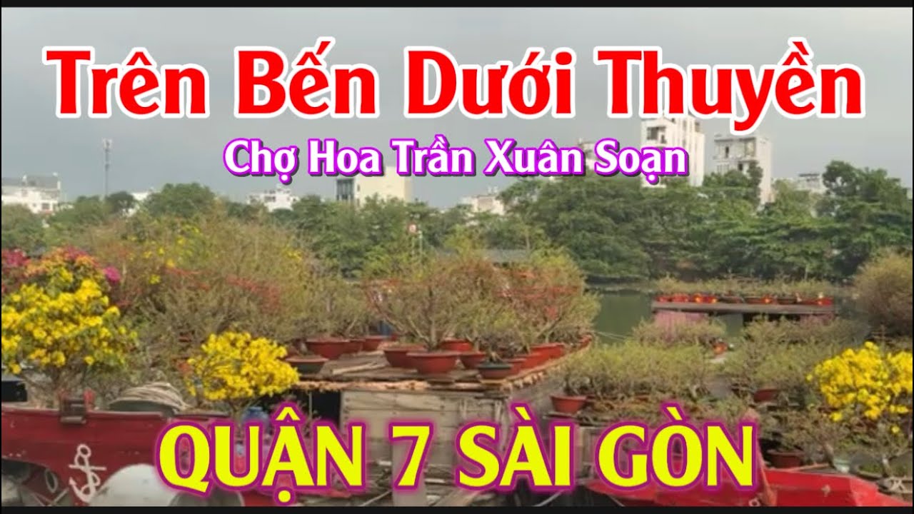 Mỹ Duyên đi Chợ Bông TẾT Trần Xuân Soạn Quận 7 Sài Gòn quá đẹp
