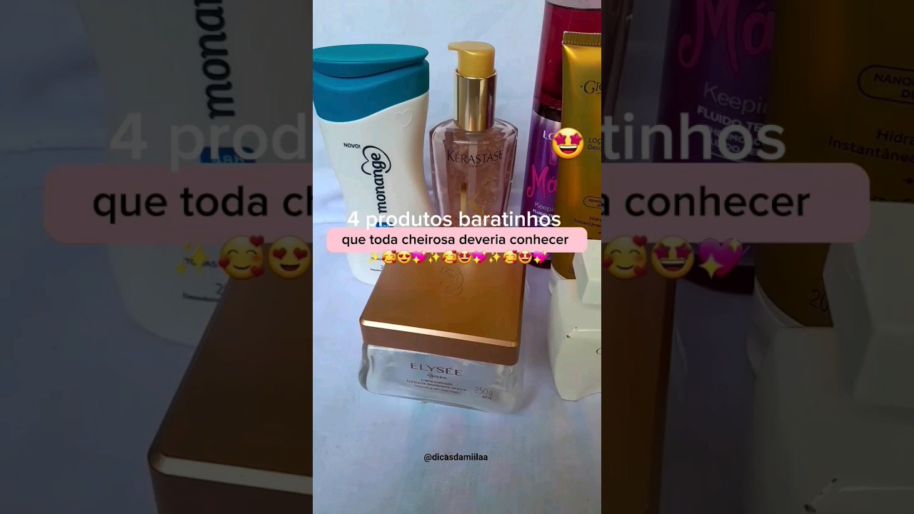 Produtos baratinhos eu amo #dicas #cheirosa #cheiros #autocuidado #beleza #baratinhos #autoestima