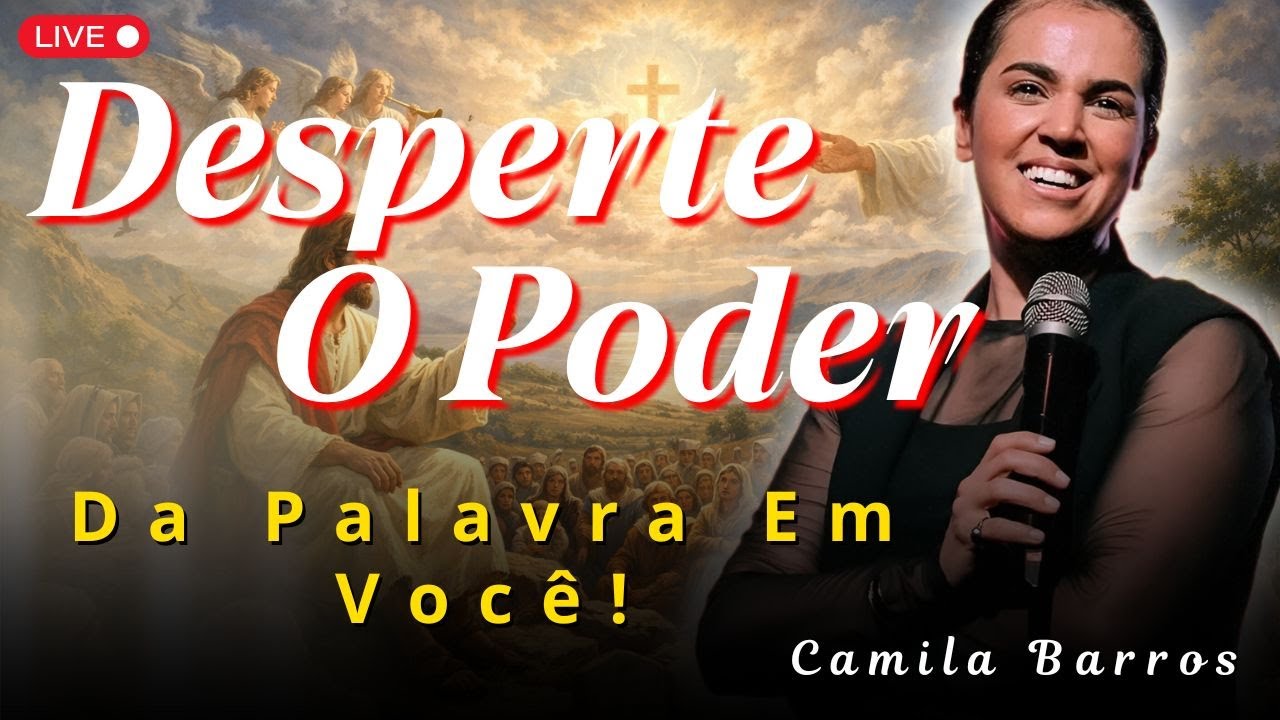 Cheias do Espírito Santo para um Tempo Sobrenatural | Camila Barros