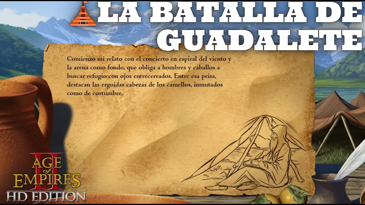 👑Los Reinos Africanos:🛕Tariq Ibn Ziyad-La Batalla Guadalete |AoE II HD-Campaña en Vivo[Ep.1]