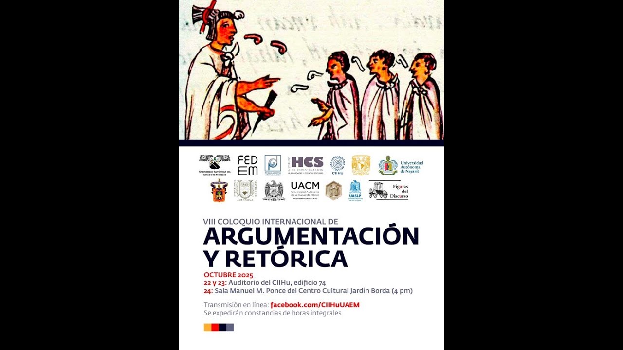 23 de octubre. VIII Coloquio Internacional de Argumentación y Retórica. parte dos.