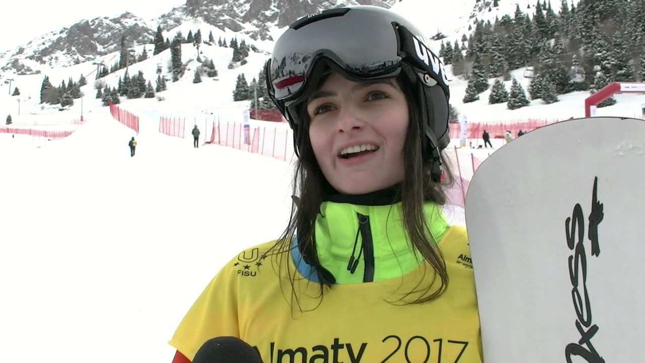 Dominika Wolska - udany debiut - Zimowa Uniwersjada Ałmaty 2017