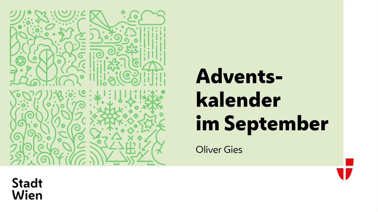 Adventskalender im September