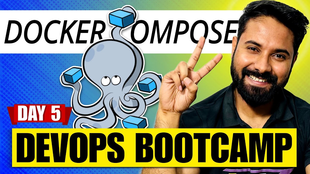 Automating Three-tier Application DevOps Project | Docker Compose (Hindi)