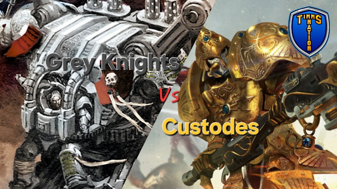 Warhammer Wednesday Grey Knights Vs Custodes