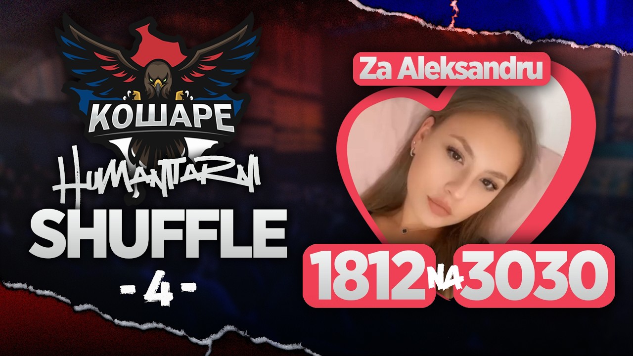 HUMANITARNI CS2 SHUFFLE TURNIR ZA ALEKSANDRU