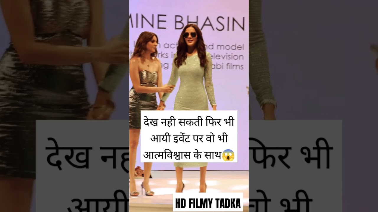 Dekh nahi sakti phir bhi ayi event pe Jasmine Bhasin😱 