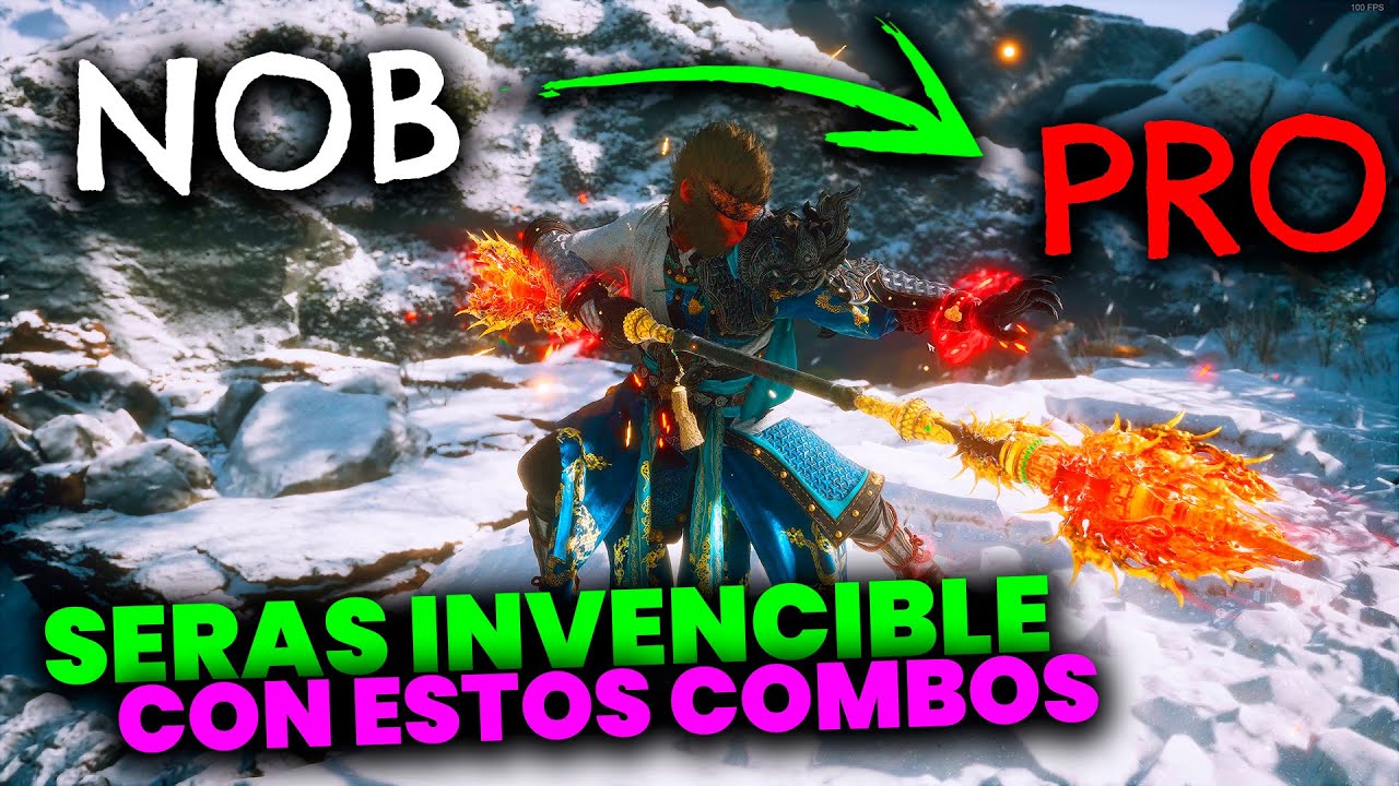 CONVIERTETE EN UN PRO con ESTOS IMPRESIONANTES COMBOS! 💥 | BLACK MYTH WUKONG GUIA DE COMBATE