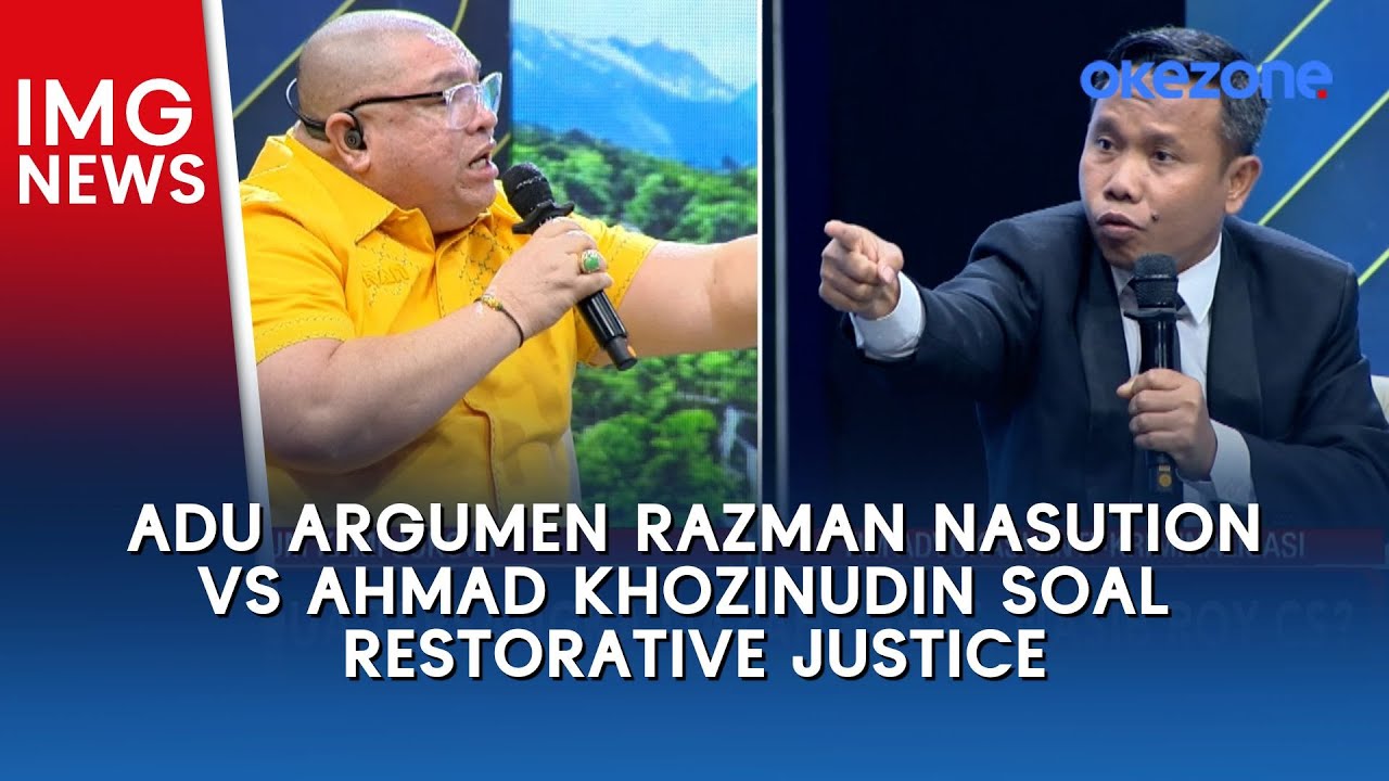 Adu Argumen Razman vs Ahmad Khozinudin: Restorative Justice Ini Arahan Solo untuk Pecah Belah