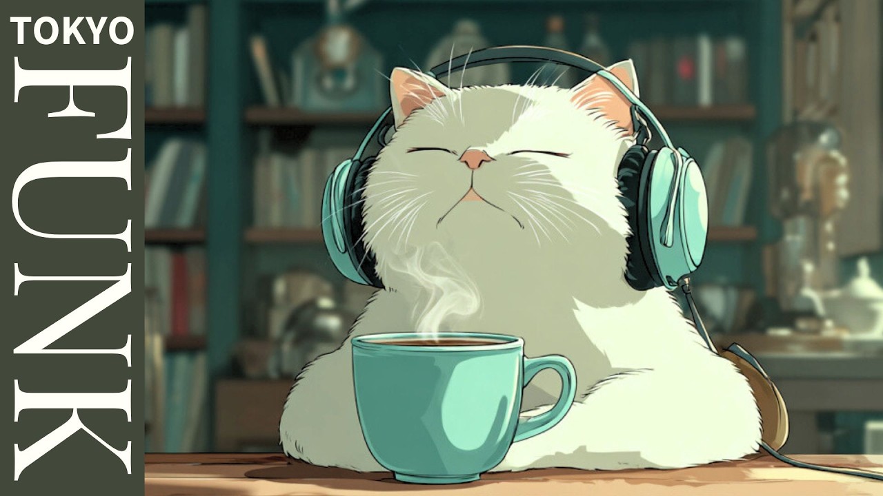 /𝐧𝐨 𝐡𝐨𝐭 𝐦𝐞𝐨𝐰𝐟𝐟𝐞𝐞 | 80's Tokyo Funky Lofi Playlist 🎧 | Broadcasting Beyond | Relax & Chill & Study to