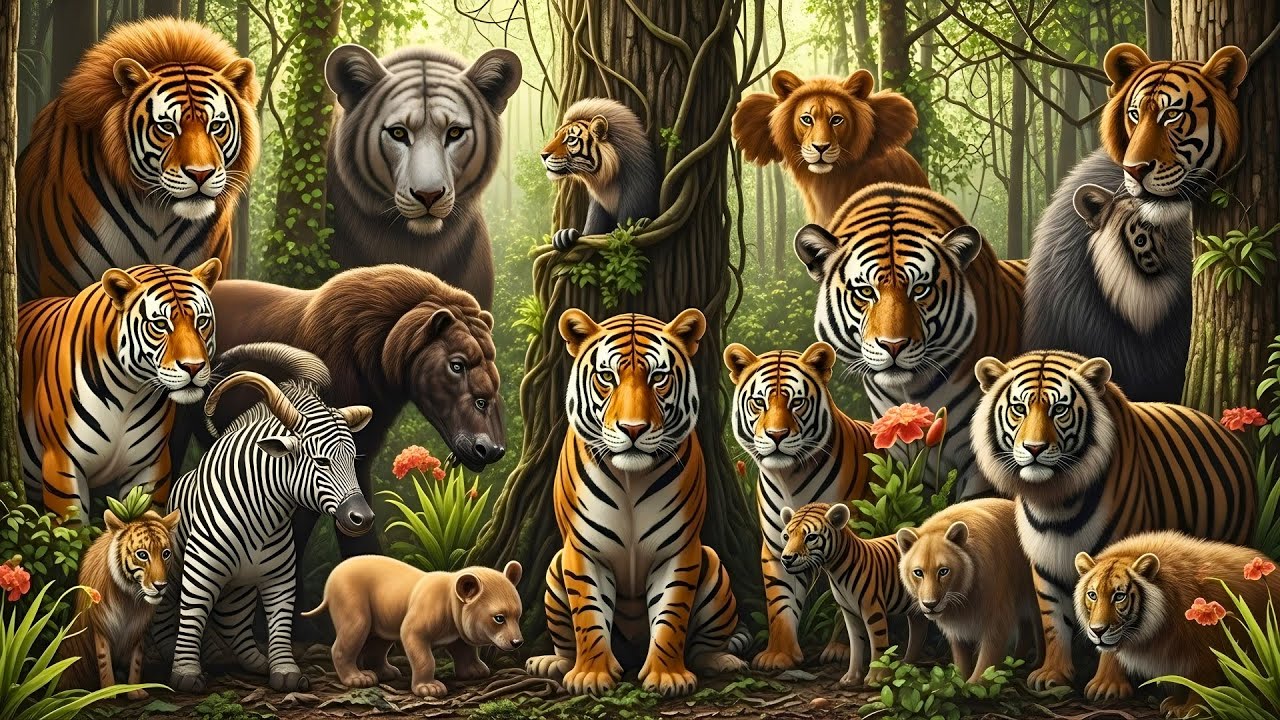 Rare Wild Animals in the Amazon Rainforest You’ve Never Seen Before | 8K Wildlife Documentary
