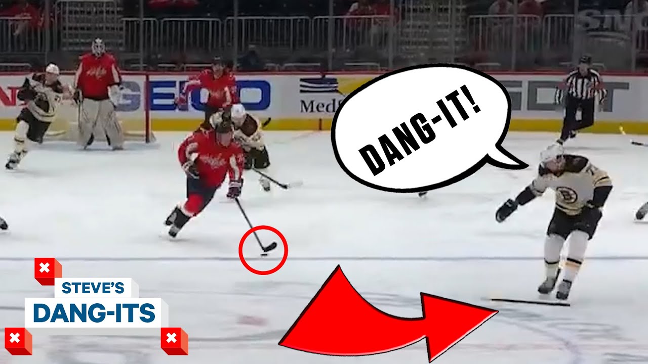 NHL Worst Plays Of The Week: Stick Explosion!! | Steve's Dang-Its