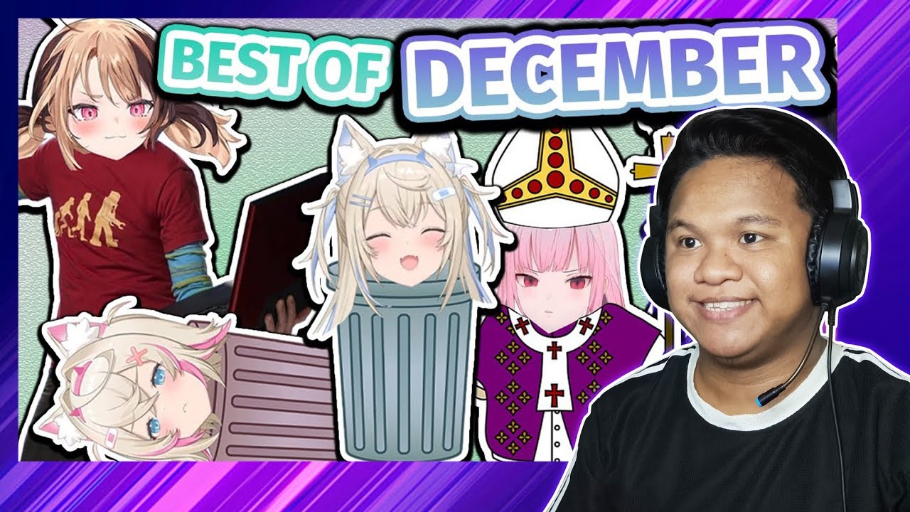 【Reaction】Best Of Holo EN - December by Jello clips | CLIPS#65