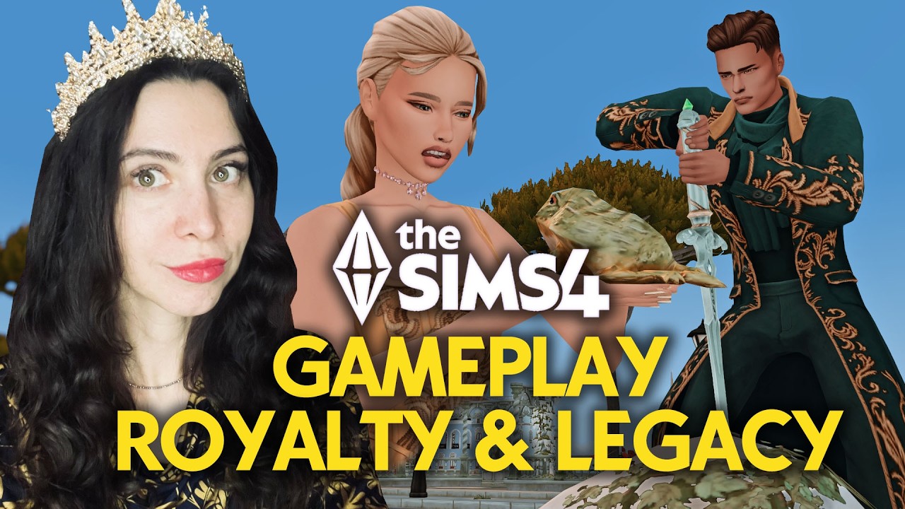ОБЗОР ДОПОЛНЕНИЯ СИМС 4 СКВОЗЬ ВЕКА - ИГРОВОЙ ПРОЦЕСС // The Sims 4 Royalty and Legacy