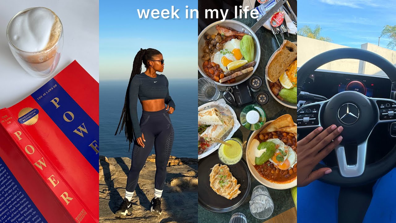 WEEKLY VLOG | brunch dates, morning hike, books i'm reading, cooking & more!