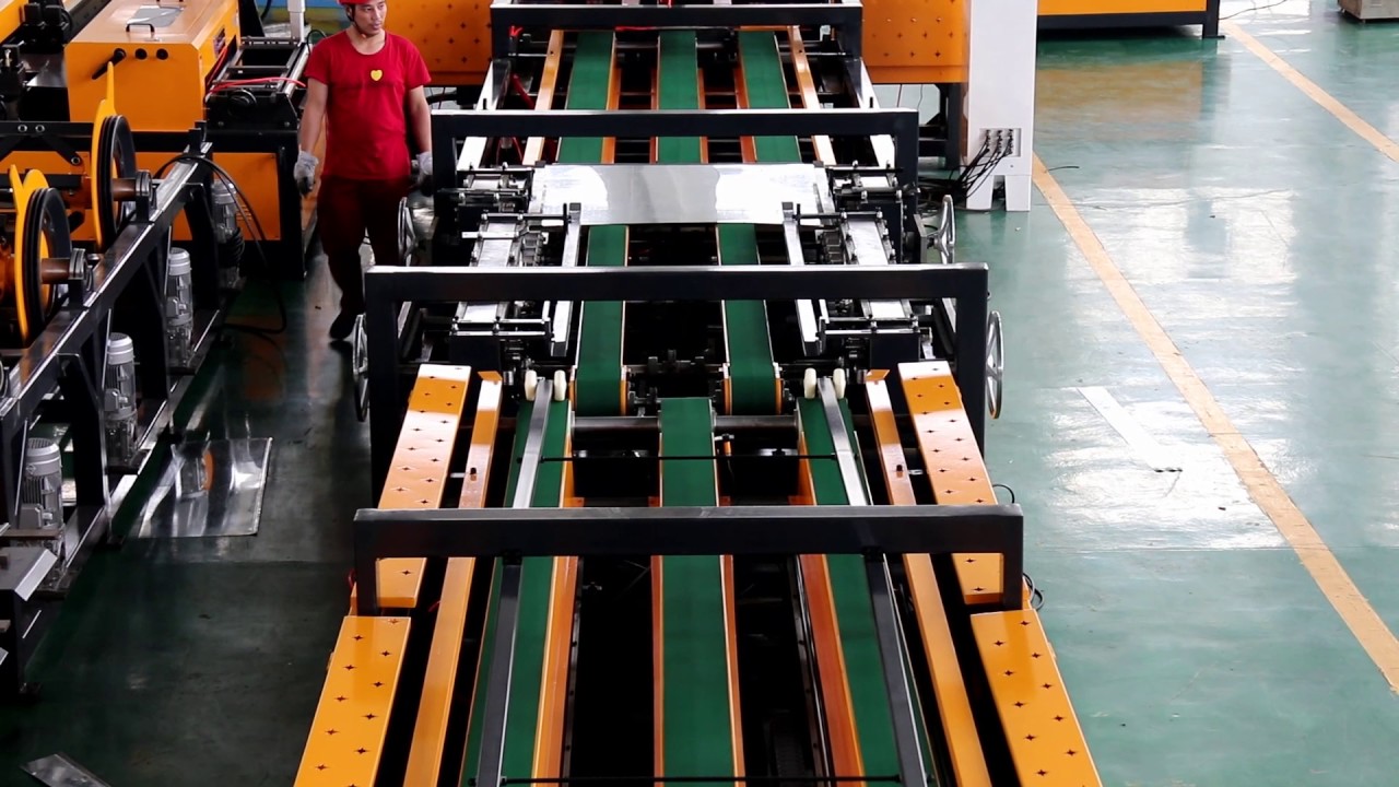 HVAC duct manufactruing machine full auto line 5