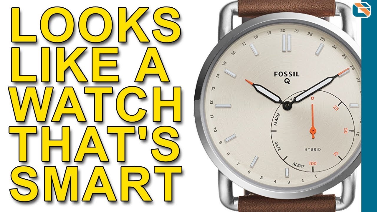 Fossil Q Commuter Hybrid Smartwatch Review