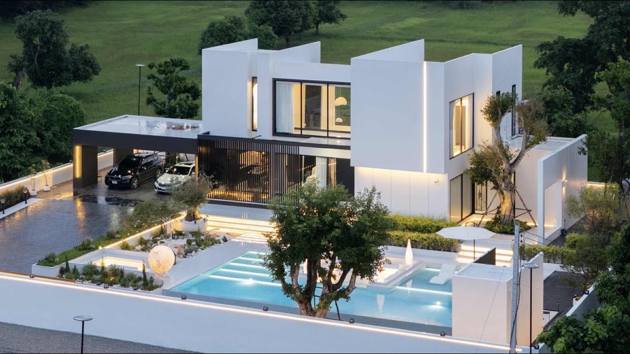 SIMPLIFY : ส่งมอบบ้านคุณแซ็กคุณออย อ.กันทรวิชัย จ.มหาสารคาม #home #architecture #modernhouse