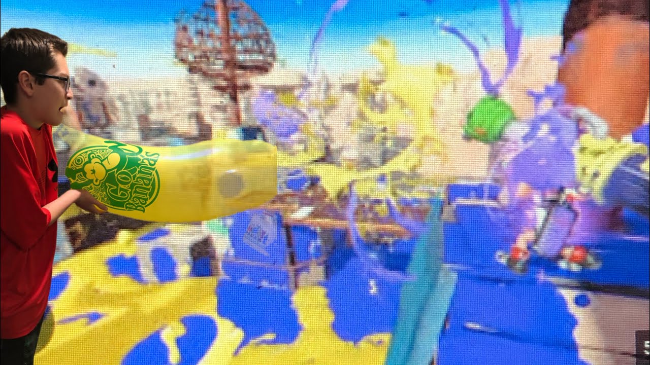 Destroying people in Splatoon 3!