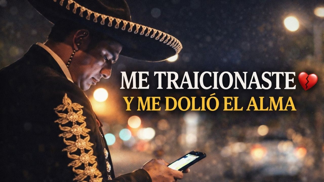 ME TRAICIONASTE Y ME DOLIÓ EL ALMA 💔 | Ranchera de Traición | CUANDO DUELE EL ALMA