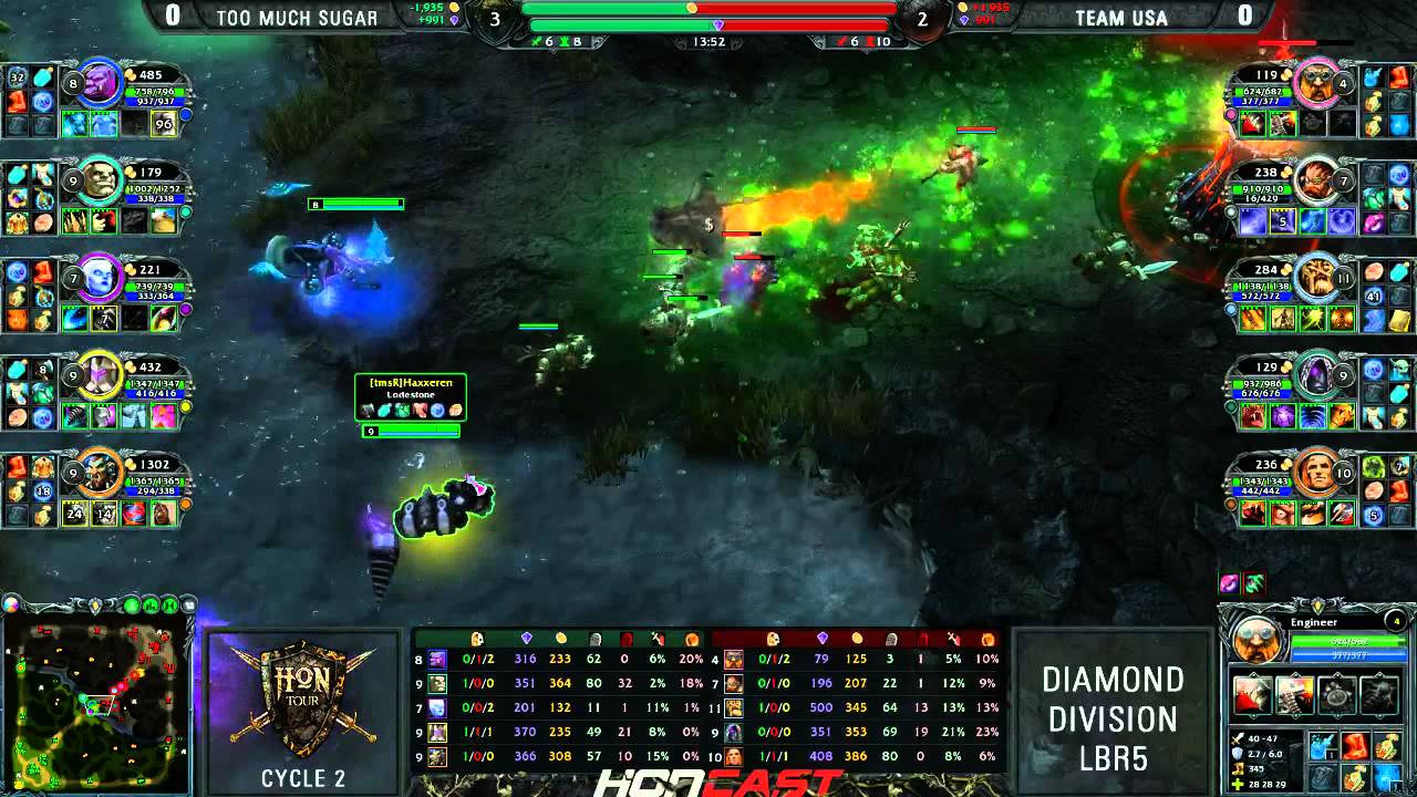 HoN Tour S2 Cycle 2 LBR5 - tmsR vs USA game 1