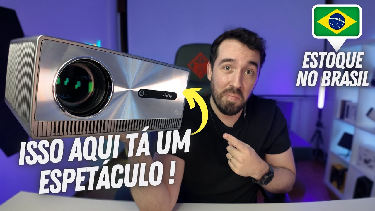 MAIS UM PROJETOR INCRÍVEL - PROGAGA PG600W