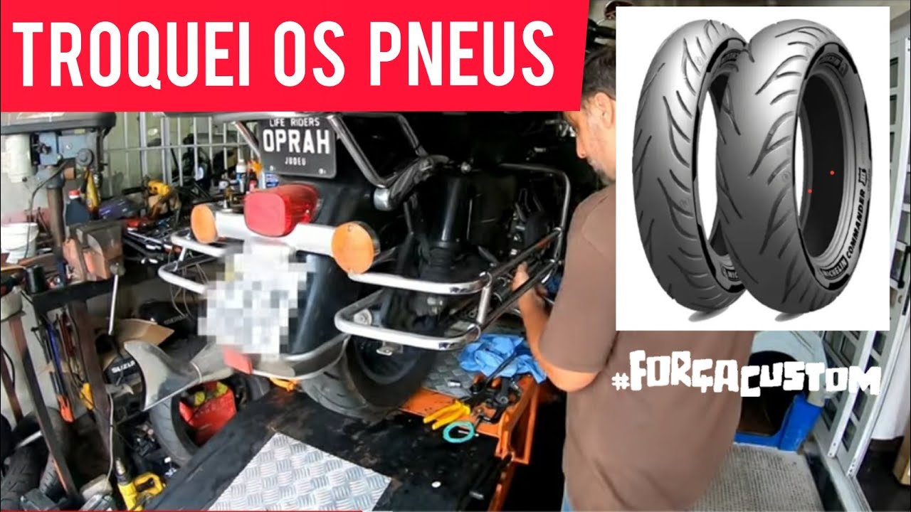 Pneus novos pra Oprah! Michelin Comander III Cruiser - 29/12/2020