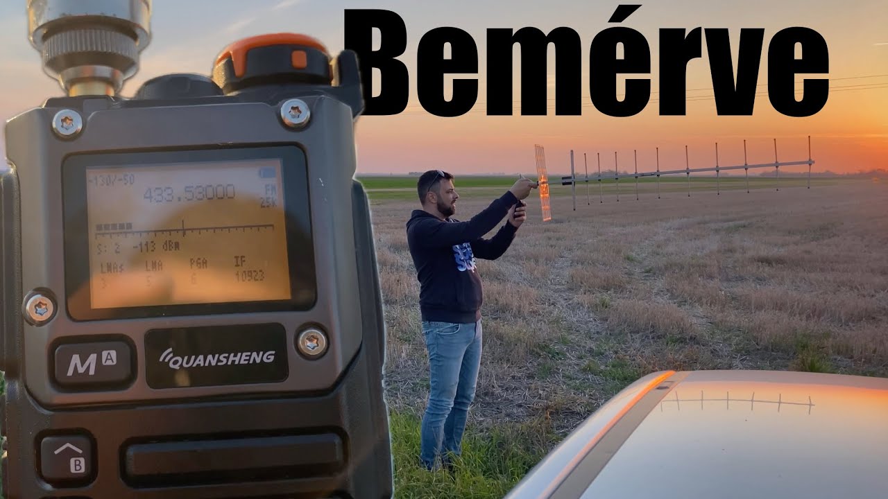Zavar bemérve! - Yagi antenna iránymérés
