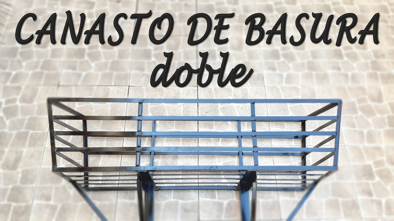 CANASTO DE BASURA (doble), para compartir