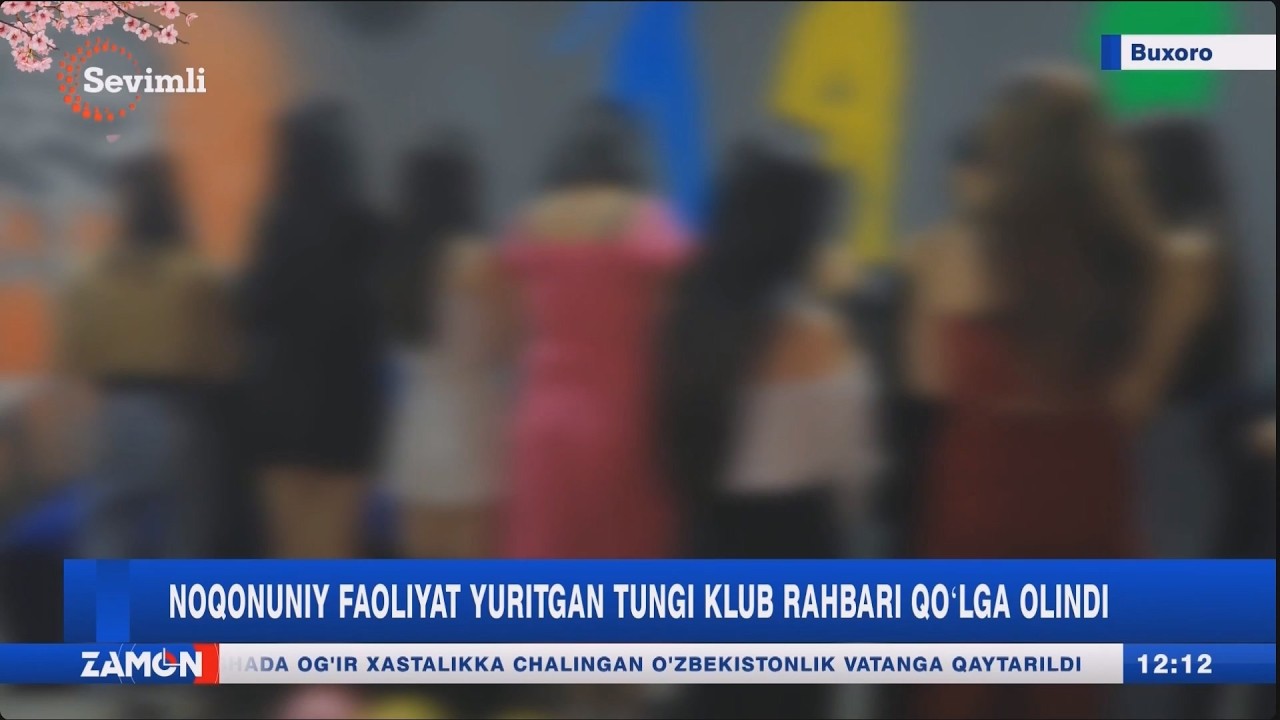 Noqonuniy faoliyat yuritgan tungi klub rahbari qo'lga olindi (Buxoro)