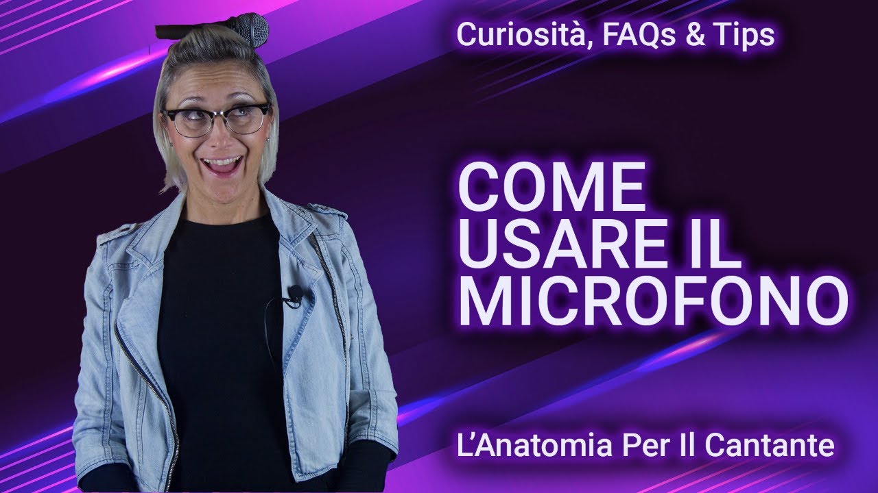 COME usare il MICROFONO per cantare