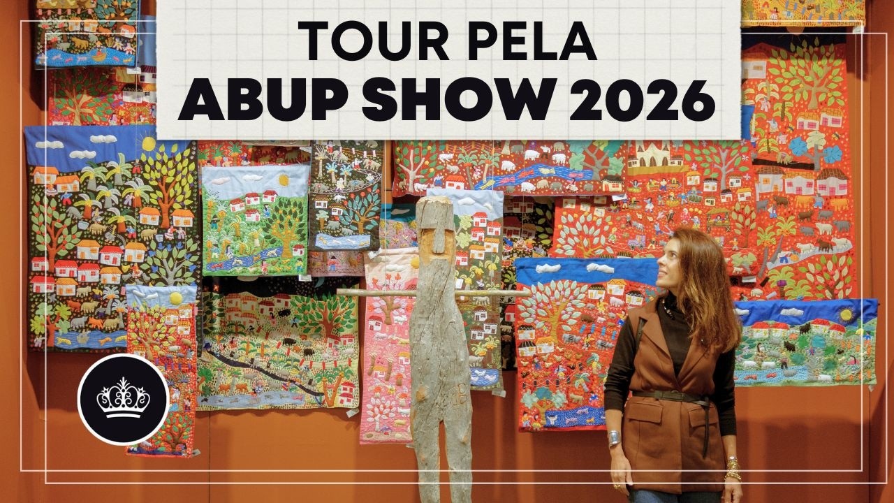 GARIMPOS, lançamentos e DESIGN BRASILEIRO na ABUP SHOW FEV/2026