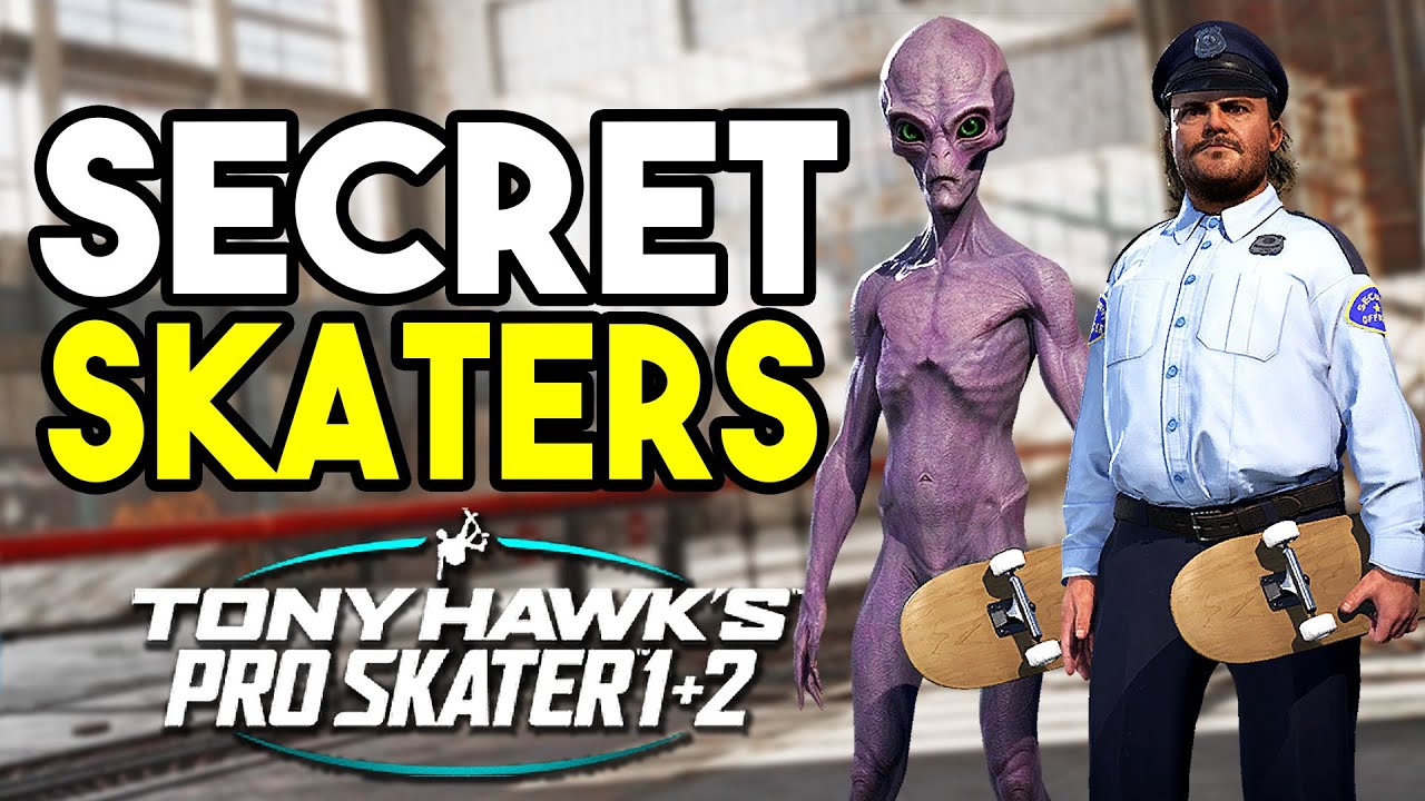 Tony Hawk's Pro Skater 1 и 2: все секретные скейтеры раскрыты!