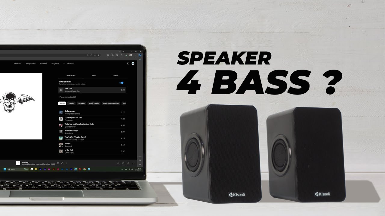 Speaker 4 Bass ?? Review dan Unboxing Speaker Gaming Kisonli T-013 Super Bass