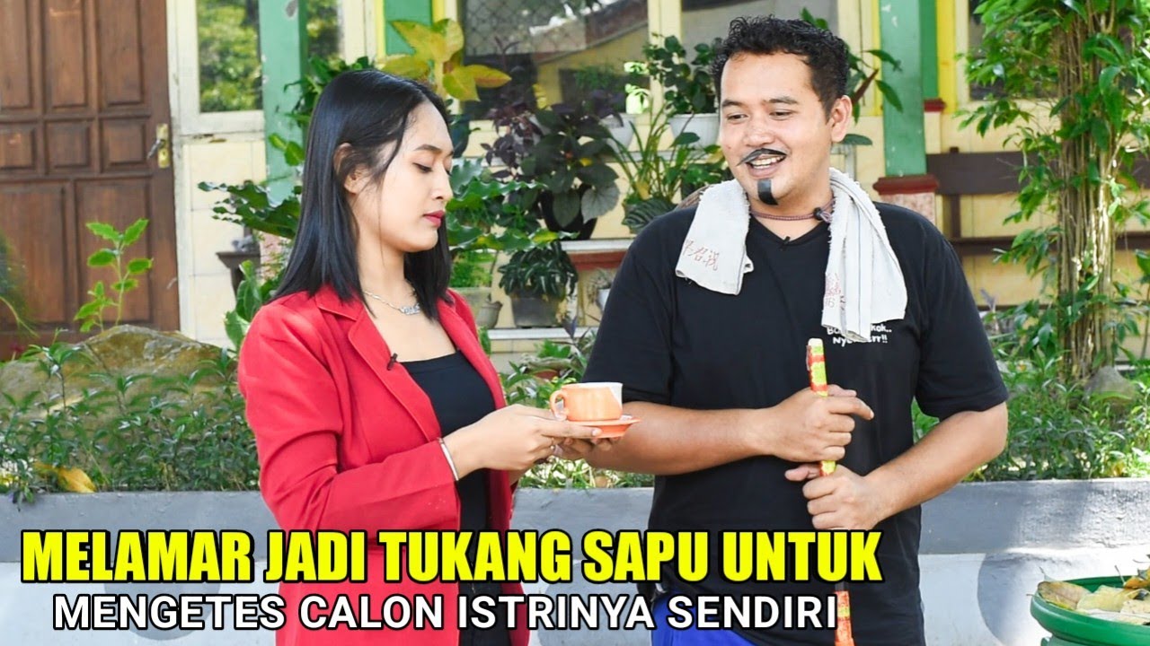 NYAMAR JADI TUKANG SAPU UNTUK MENGUJI CALON TUNANGANNYA MALAH BERTEMU MANTAN TERSAYANG BIKIN BAPER