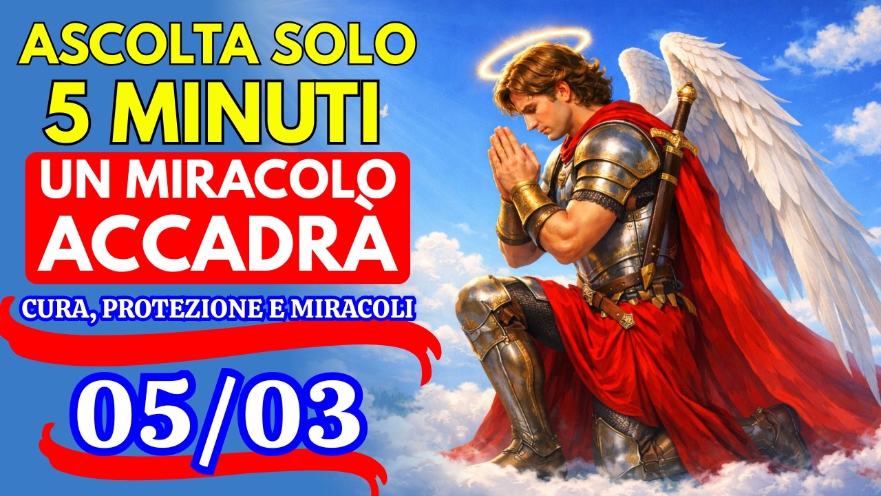 ⚔️ IL COLPO FINALE DI SAN MICHELE: La Preghiera Che Spezza Ogni Legame Negativo OGGI! ✨