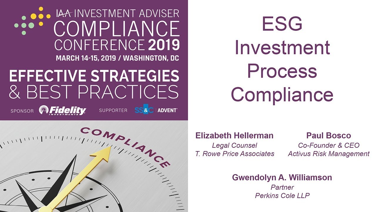 ESG Investment Process Compliance