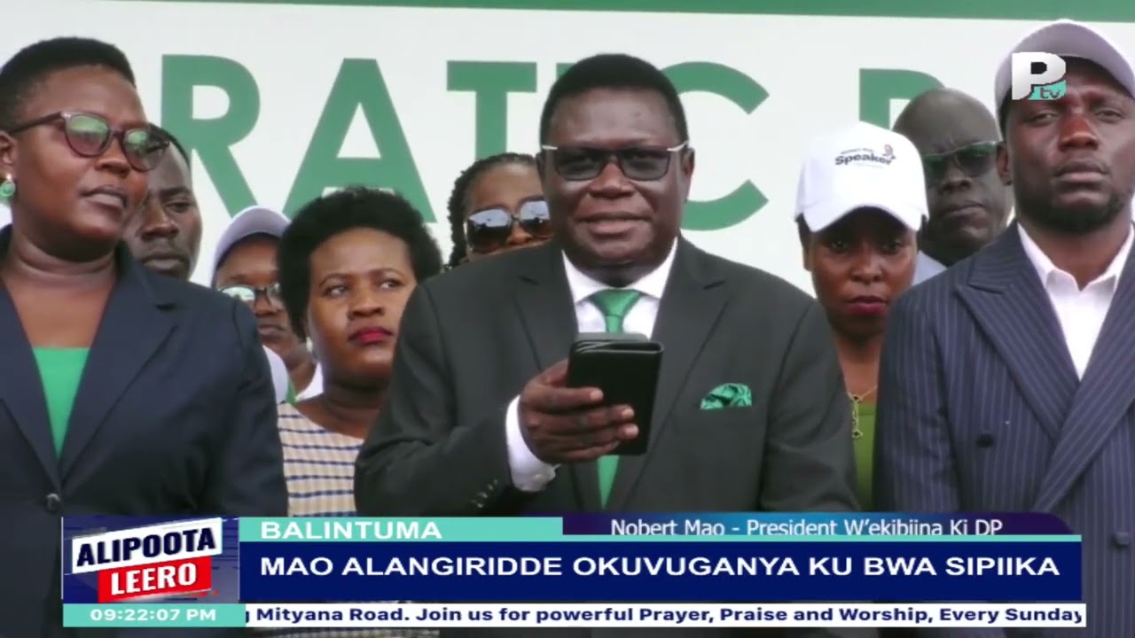 Norbert Mao Eyes Speaker of Parliament Seat