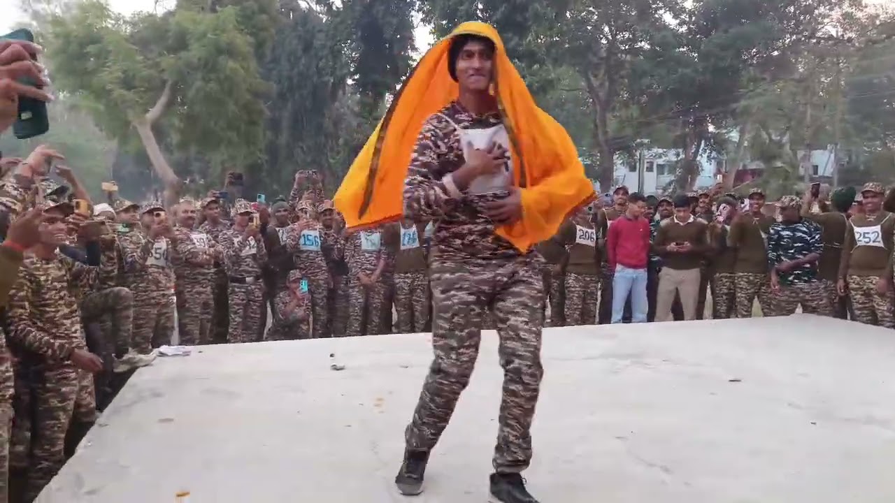 RTC में क्रिकेट जीतने के बाद CRPF BOY का जबरदस्त डांस🕺 🥷⚔️🇮🇳।।। #crpf