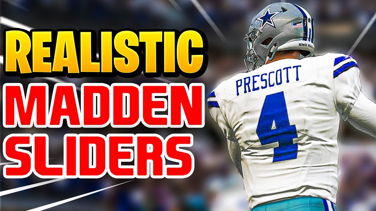 Madden 22 Sliders Next Gen - REALISTIC GAMEPLAY!!