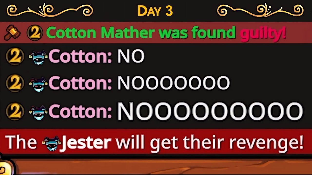 nobody expected this to be Jester...