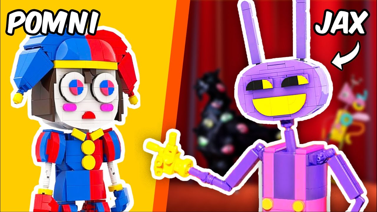 I built the AMAZING DIGITAL CIRCUS in LEGO...