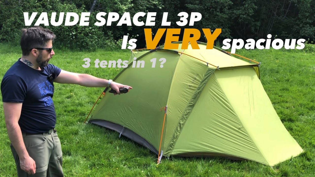 VAUDE SPACE L 3P - 3 telt i 1