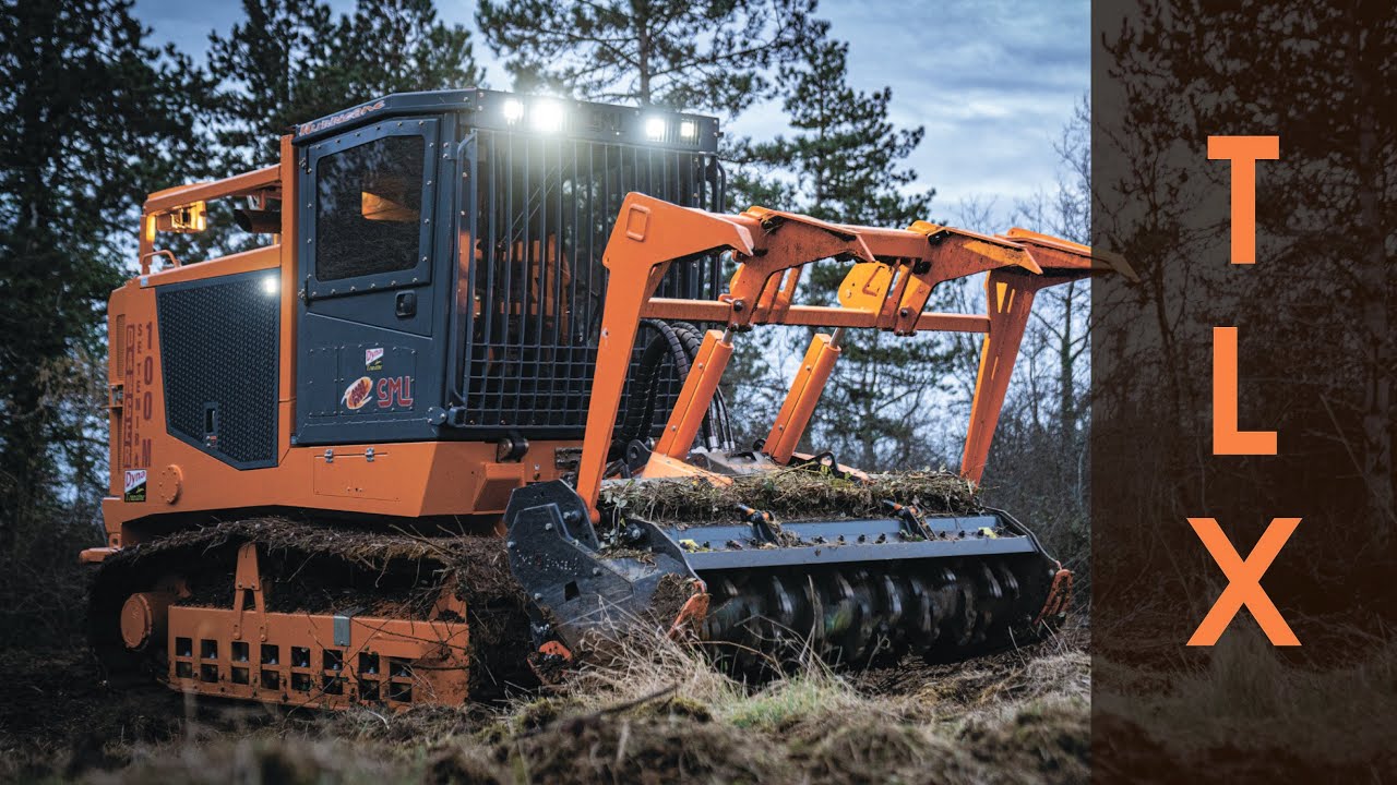 Forestry mulcher | TMC CANCELA TLX | with special carrier CMI 300