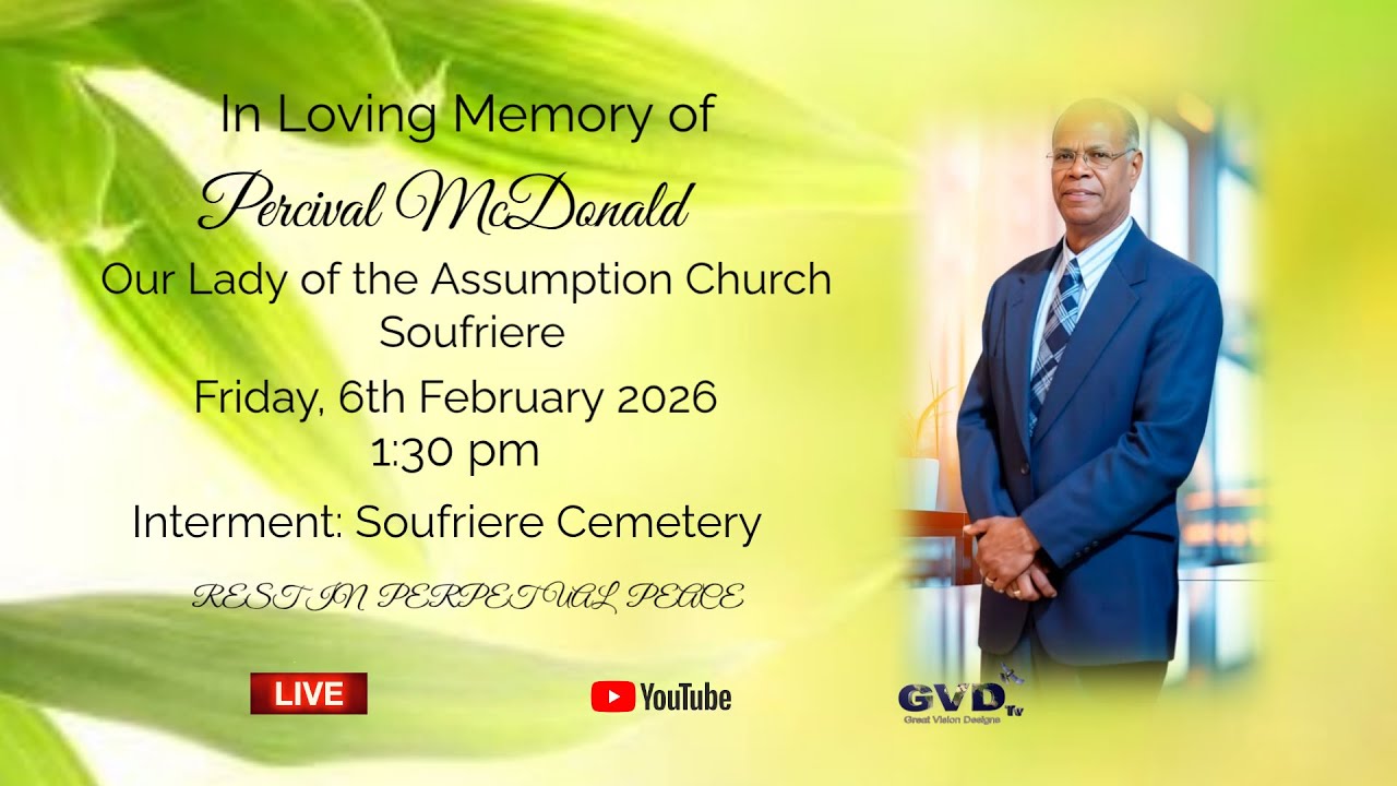 In loving Memory of Percival McDonald