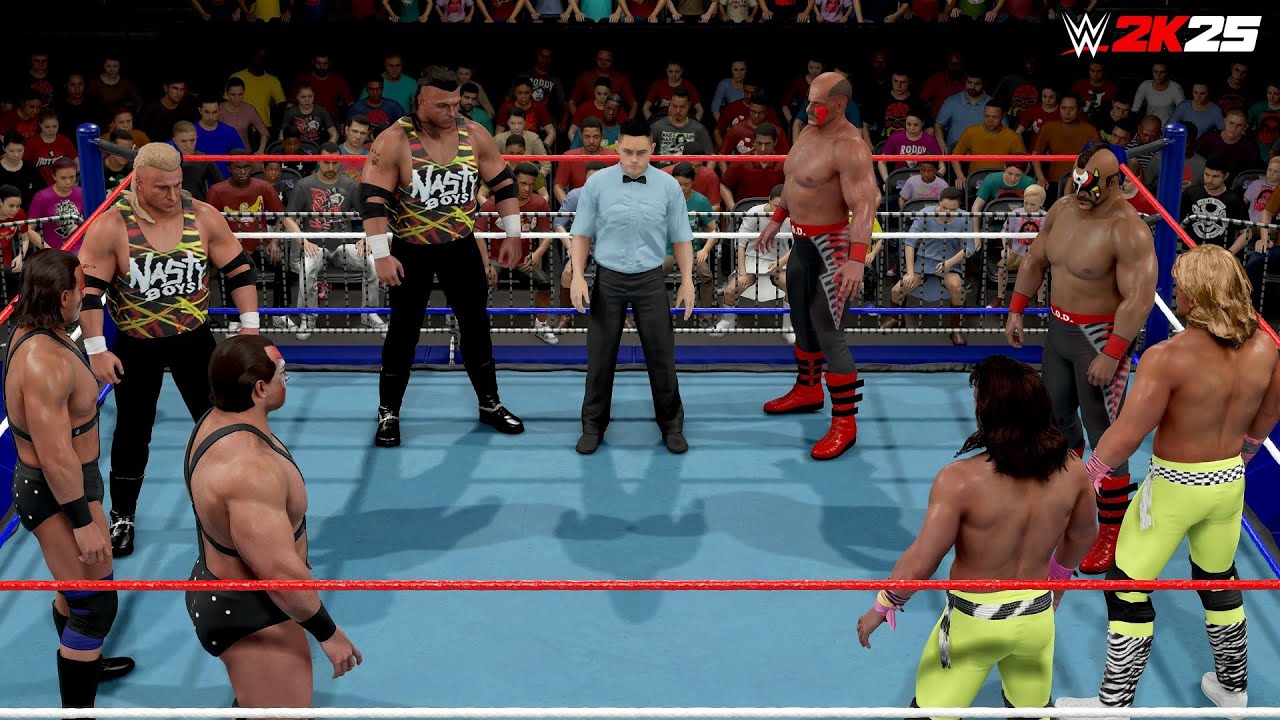 Legendary Tag Teams 4-Way Tornado Match - WWE 2K25