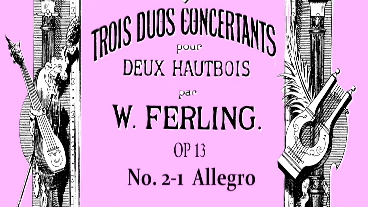 Ferling Op 13 Duo 2 for two oboes