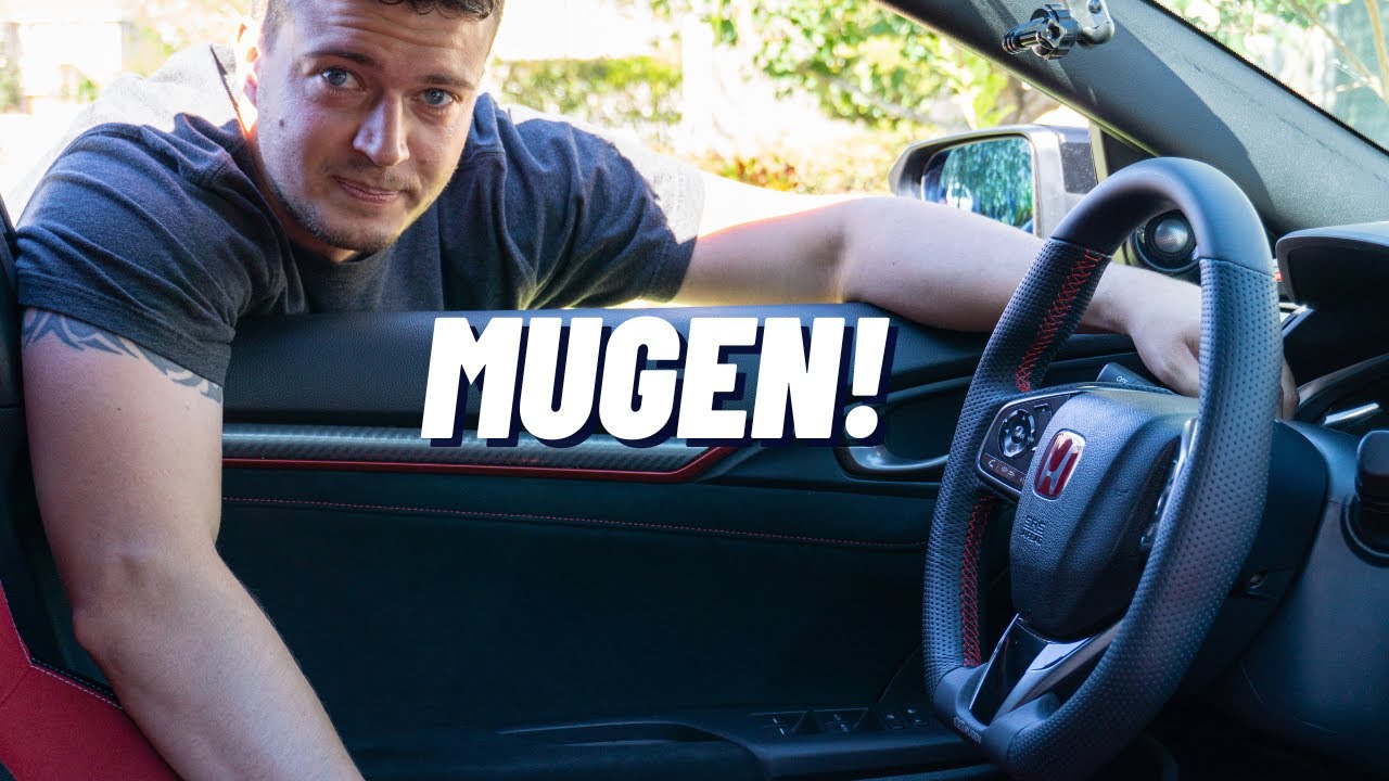 MUGEN Steering Wheel Install on my FK8 Civic Type R!